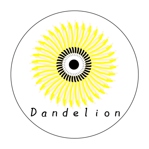 タンポポ 珪藻土コースター (丸)