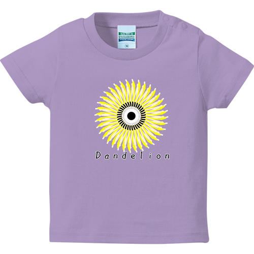 タンポポ ハイクオリティーベビーTシャツ