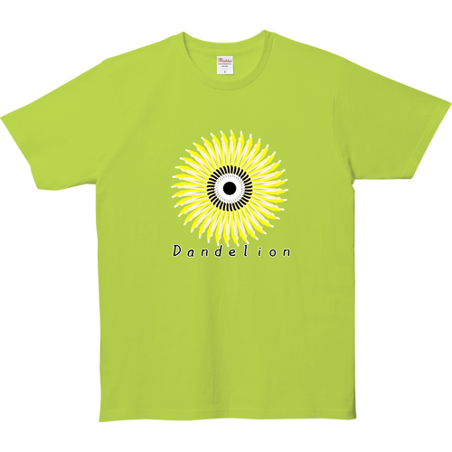 タンポポ 5.0オンス ベーシックTシャツ(キッズ）