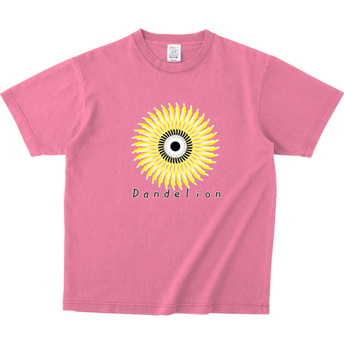 タンポポ ピグメントＴシャツ