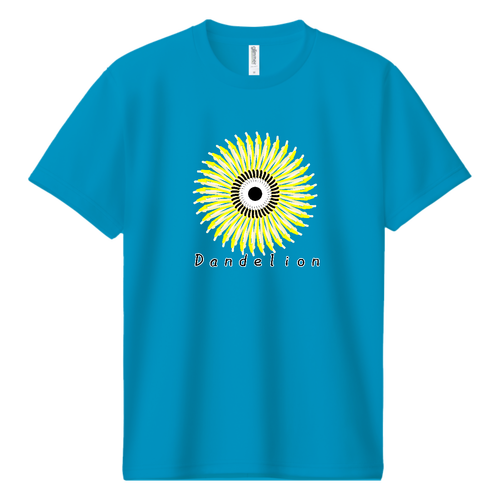 タンポポ 即日ドライTシャツ