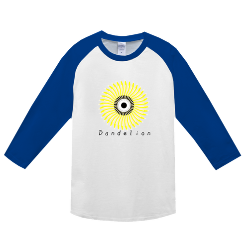 タンポポ ヘビーウェイトベースボールＴシャツ