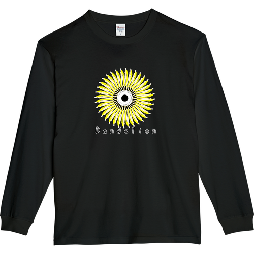 タンポポ ５.６オンスヘビーウェイトLS-Tシャツ（リブ付き）
