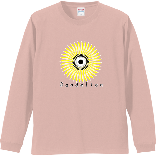 タンポポ リブ付 ロングスリーブＴシャツ