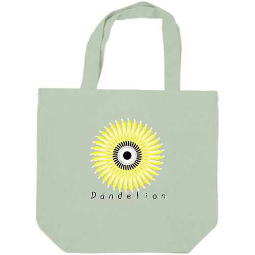 タンポポ キャンバスデイリートート（SM)【白プリント有】