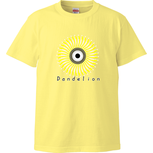 タンポポ ハイクオリティーTシャツ