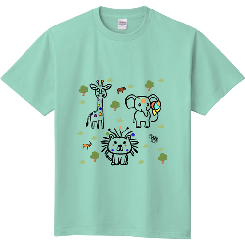 野生動物の虚空感 定番Ｔシャツ