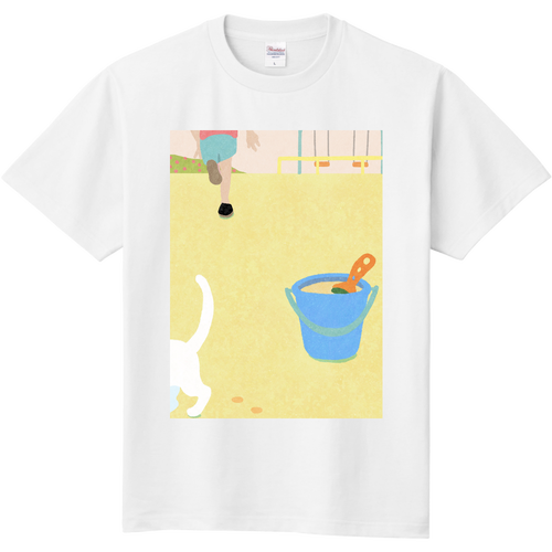 猫とあの子 定番Ｔシャツ