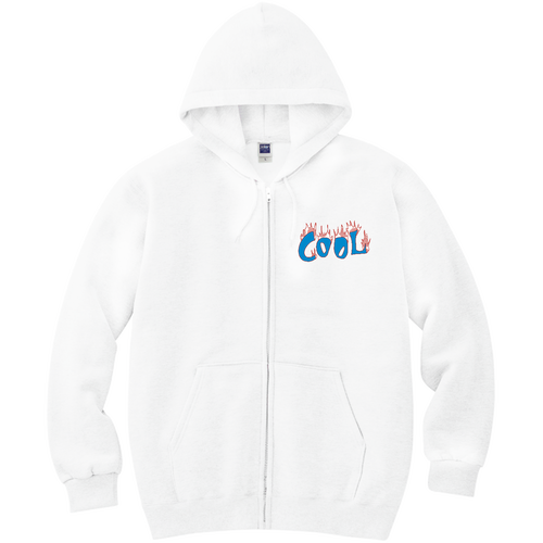 COOL 軽量ジップアップパーカー