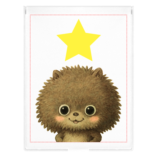 てんすけミラー フロストスクエアミラー（Ｌ）
