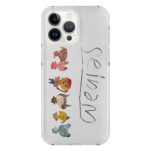 みんなでたのしいピクニック iPhone14 Pro Max (透明)