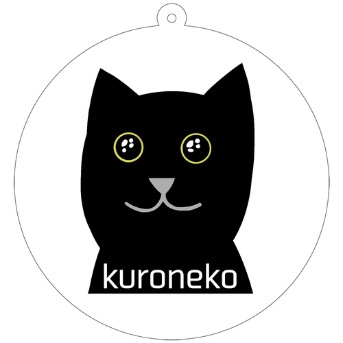 バカ丸 NGK アクリルキーホルダー NYASAグッズ】パカッ！とアクキー ロケットNYASA ｜ ニャサ