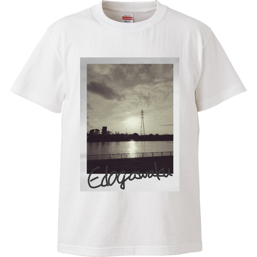 スカイツリーの見える江戸川区 ハイクオリティーTシャツ
