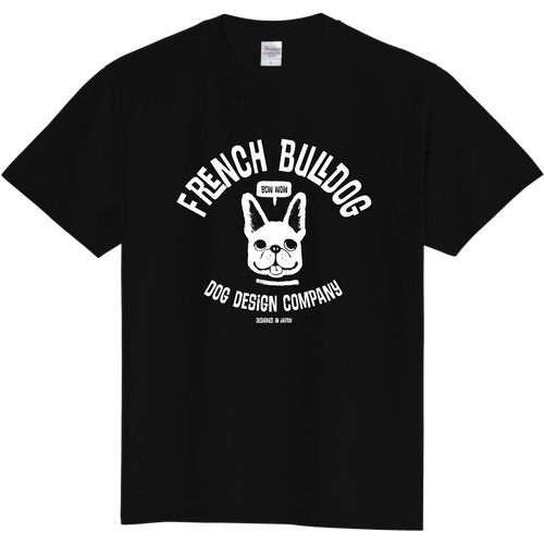 ホワイトフレンチブルドッグ 定番Ｔシャツ