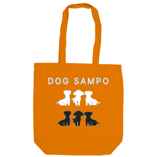 犬のSAMPO　トートバッグ キャンバスデイリートート（M)【白プリント有】