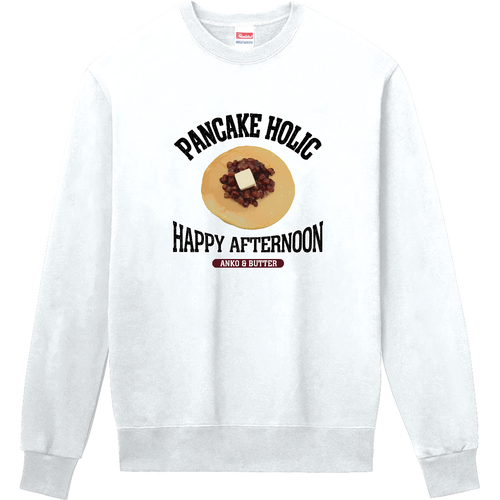 あんバターパンケーキ（ビンテージ風） 定番スウェット