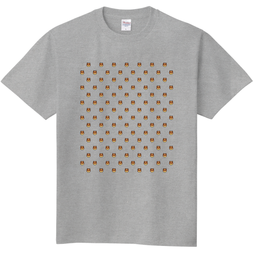ドット よく見ると柴犬 定番Ｔシャツ