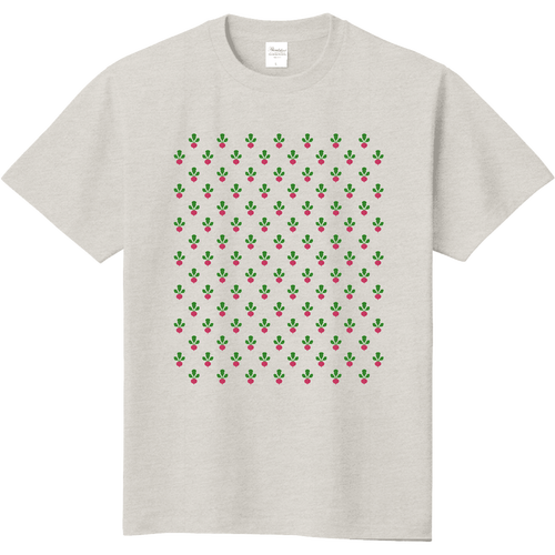ドット よく見るとラディッシュ 定番Ｔシャツ