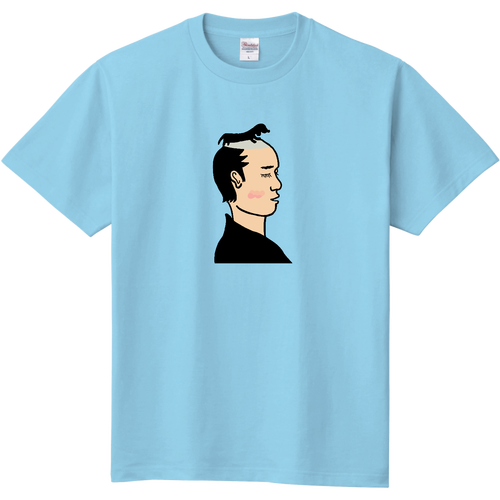 ダックス侍 うたた寝 定番Ｔシャツ