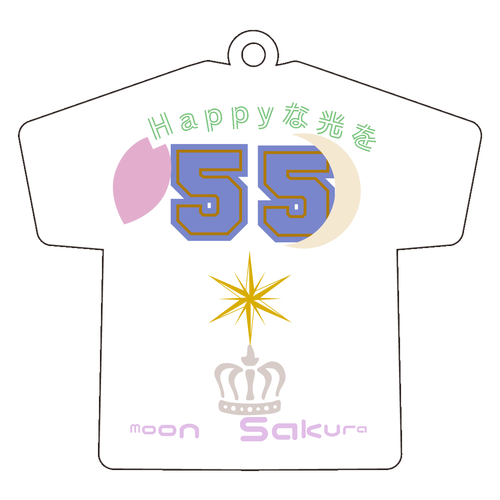 M＆S Tシャツ型キーホルダー アクリルキーホルダー Ｔシャツ型 (6cm)