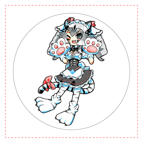 乃麗クリアバッジ クリアバッジ