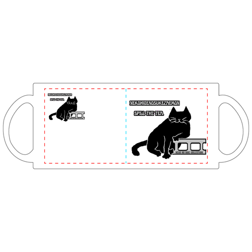 かうんせら～US:ネコヒゲノスケザエモン 定番マグカップ