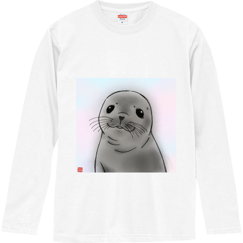 Innocent smile ロングスリーブTシャツ