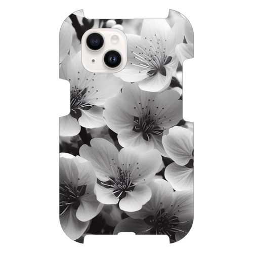 SAKURA　モノクロiPhoneケース iPhone15