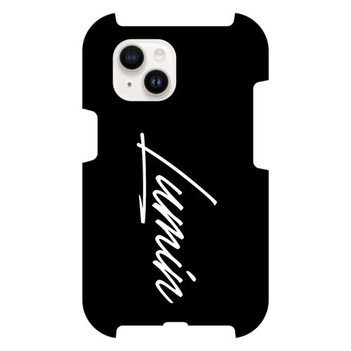Luminビッグロゴ - ブラック×ホワイト iPhone15