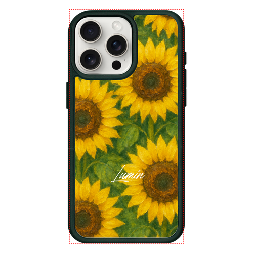 Lumin - Sunflower(ラバーケース) iPhone15ProMax プリントパネルラバーケース