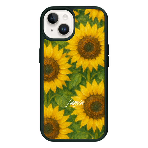 Lumin - Sunflower(ラバーケース) iPhone14 クリアパネルラバーケース