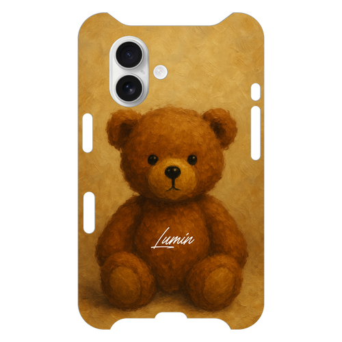 【数量限定】Lumin - Brown Teddy Bear iPhone16