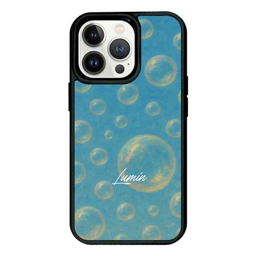 Lumin - Bubbles(ラバーケース) iPhone 13 Pro プリントパネルラバーケース