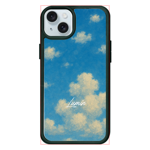 Lumin - Sky(ラバーケース) iPhone15plus プリントパネルラバーケース
