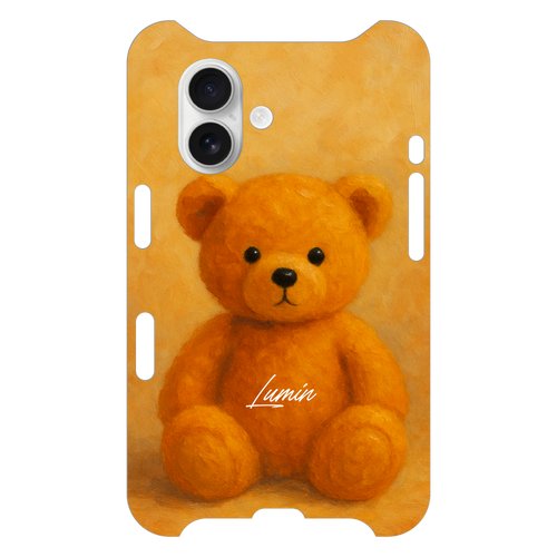 【数量限定】Lumin - Orange Teddy Bear iPhone16
