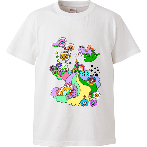 オリジナルイラストグッズ ハイクオリティーTシャツ