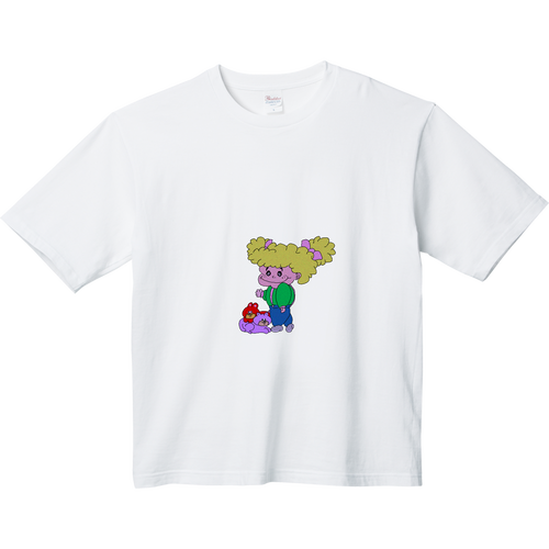 オリジナルイラストグッズ ヘビーウェイト ビッグシルエットTシャツ