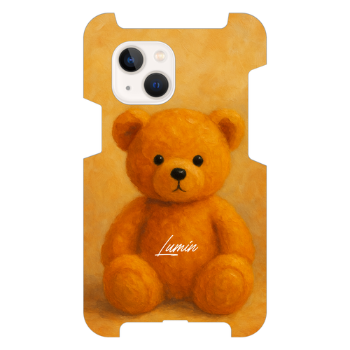 【数量限定】Lumin - Orange Teddy Bear iPhone13 mini