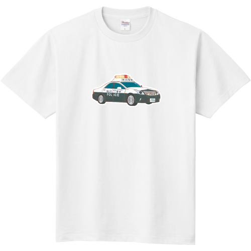 パトカーのうーたくんD-3※キッズ キッズＴシャツ