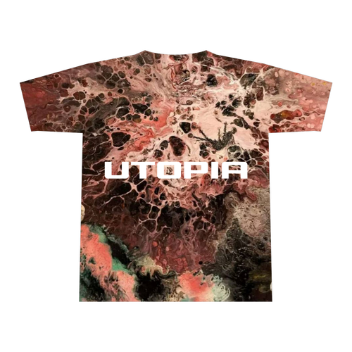 世界の終わりに1人きり(UTOPIA) 全面インクジェットTシャツ(XL)