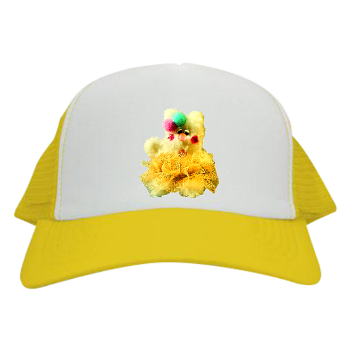 オリジナルぬいぐるみプリントグッズ メッシュキャップ