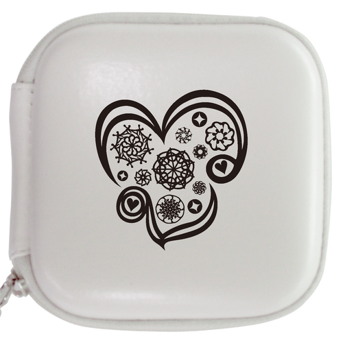 ことばもん／だいすき・ハート　ベーシック／レザーマルチケースS レザースタイルマルチケース（S）