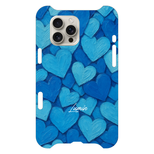 【数量限定】Lumin - Blue Heart iPhone16 Pro Max