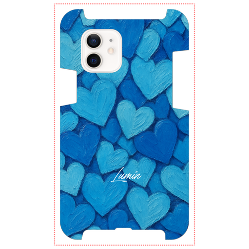 【数量限定】Lumin - Blue Heart iPhone12 / 12 Pro