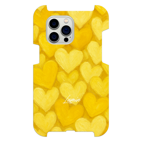 【数量限定】Lumin - Yellow Heart iPhone15 Pro Max