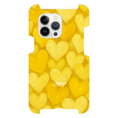 【数量限定】Lumin - Yellow Heart iPhone13 Pro
