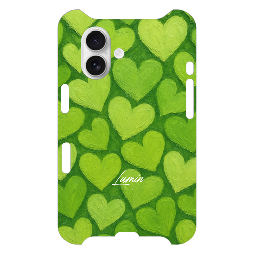 【数量限定】Lumin - Green Heart iPhone16