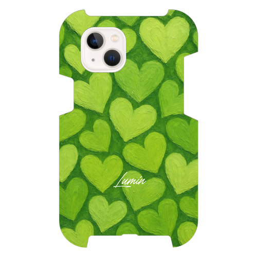 【数量限定】Lumin - Green Heart iPhone14
