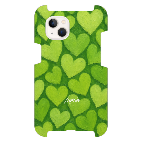 【数量限定】Lumin - Green Heart iPhone13 