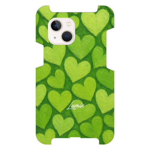 【数量限定】Lumin - Green Heart iPhone13 mini
